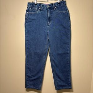 Women's Burry Lane Fleece Lined Straight Leg Jeans - Blue